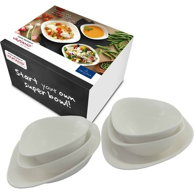 Villeroy & Boch 10-4257-8549 Trio porcelánových misek Vapiano 6 ks