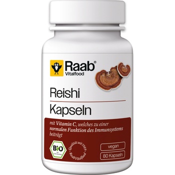 Raab Vitalfood Био Рейши капсули - 80 капсули