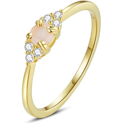 Olivie Stříbrný prstýnek Gold 5366