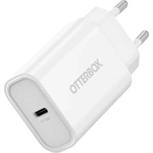 OtterBox OB стандартно EU мрежово зарядно устройство 30W - 1x USB-C 30W USB-PD, бяло (78-81341)