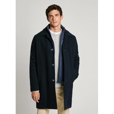 Pepe Jeans pánský kabát Trondheim modrý – Zbozi.Blesk.cz