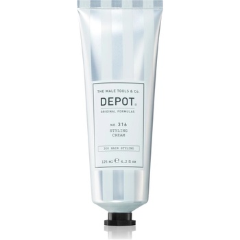 Image 1 of Depot 300 HAIR STYLING NO. 316 STYLING CREAM стилизиращ крем със средна фиксация и естествени отблясъци 125ml