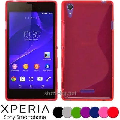 Sony Xperia T3 Силиконов Калъф + Скрийн Протектор