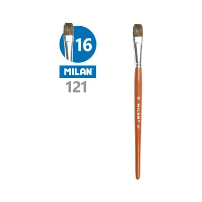 Štetec plochý MILAN č. 16 - 121