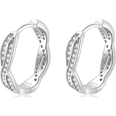 Silvero stříbrné náušnice EC57304
