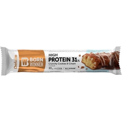 Born Winner Deluxe Crunchy 31% High Protein Bar [64 грама] Бисквити с крем