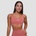 GymBeam Спортен сутиен FIT Salmon XXL