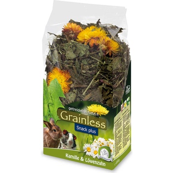 JR FARM - Беззърнена допълваща храна за гризачи с лайка и глухарче 100 гр