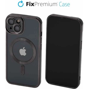 FixPremium Crystal s MagSafe iPhone 13 a 14 čierne
