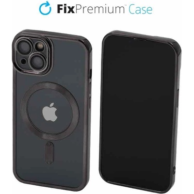 FixPremium Crystal s MagSafe iPhone 13 a 14 čierne