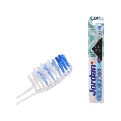 Jordan Individual Clean Farebná zubná kefka kotvy soft