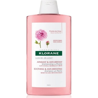 Klorane Pivoine de Chine šampón upokojujúci ciltlivú pokožku Shampoo with Peony 400 ml
