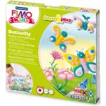 STAEDTLER Комплект глина Staedtler Fimo Kids - Butterfly, 4 x 42 g (23850-А-BUTTERFLY)