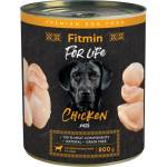Dibaq Fitmin For Life Консервирано пилешко месо за кучета 800 g