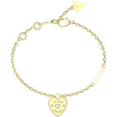 Guess Pôvabný pozlátený náramok Guess Amore JUBB05057JWYG 21 cm