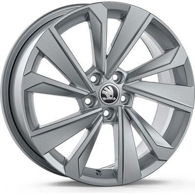 Škoda RIEGEL 7x17 5x100 ET51 silver metallic