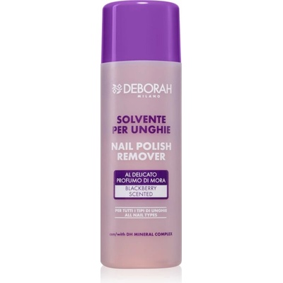 Deborah Milano Nail Polish Remover odlakovač na nehty s vůní ostružin 120 ml