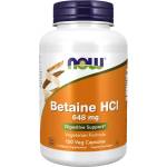 NOW Betaine HCl 648 mg [120 капсули]
