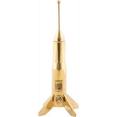 Seletti Svietnik na konickú sviečku COSMIC DINER LUNAR 17 cm, mosadz