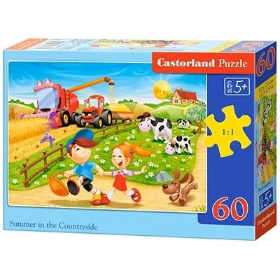 Castorland Пъзел Castorland от 60 части - Лято в провинцията (В-06878-1)