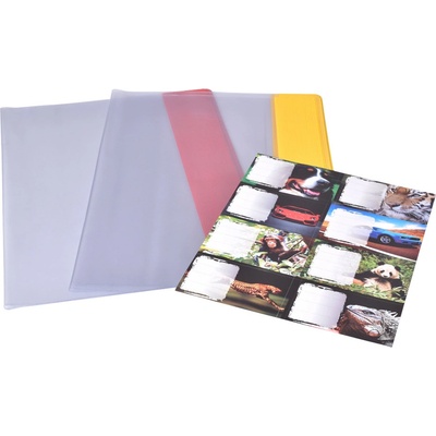 Obal na zošity a knihy + štítok A4 PVC PANTA PLAST