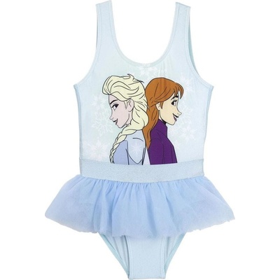 Disney dievčenské jednodielne plavky Frozen ll svetlo modré