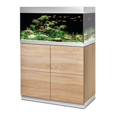 Oase HighLine Optiwhite akvarijní set dub 202 l