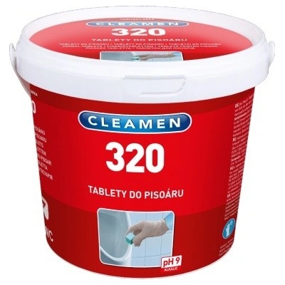 Cleamen 320 tablety do pisoáru 1,5 kg vedierko