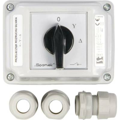 SPAMEL Spínač LK 40/4.831 40A 0-Y-D OB3 IP65 S430009