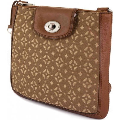 Fossil Wmns Shoulderbag Marlow Signature crossbody hnědá