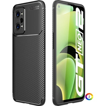 Image 1 of realme GT Neo2 / GT2 Удароустойчив Carbon Fiber Калъф и Протектор