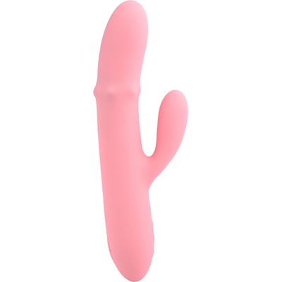 SVAKOM Mora Neo Interactive Thrusting Vibrator Peach Pink