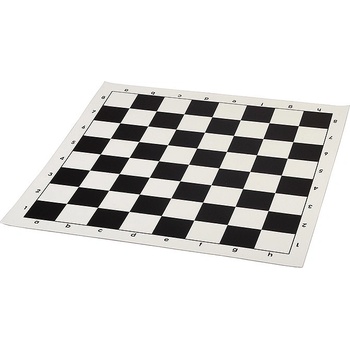 CNChess Koženková šachovnice černá 36 cm