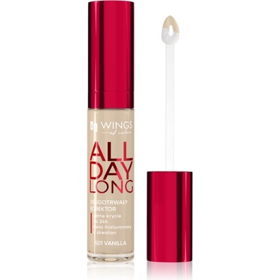 AA All Day Long Long Lasting Concealer течен коректор цвят 501 Vanilla 6.2 гр