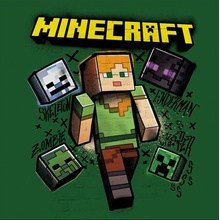 Obraz na plátne Minecraft - Alex, 2 - 30×30 cm