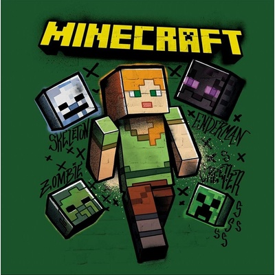 Obraz na plátne Minecraft - Alex, 2 - 30×30 cm