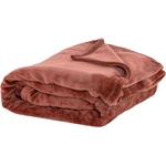 Tiseco Home Studio Одеяло от микроплюш в тухлен цвят 130x160 cm Cosy - Tiseco Home Studio (3227RUSSET)
