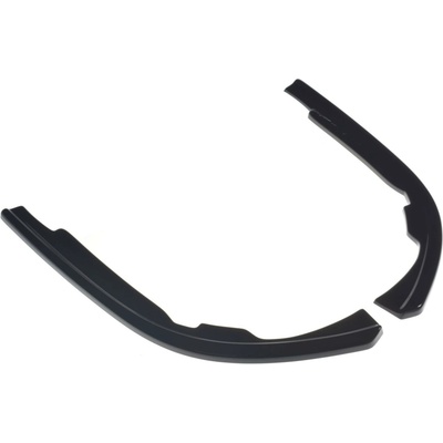 Maxton Design bočné difúzory pod zadný nárazník pre Volkswagen Passat Mk8 (B8) R-Line, čierny lesklý