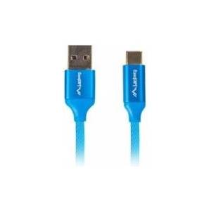 LANBERG Premium CM USB 2.0 Cable - AM 1.8m blue QC 3.0
