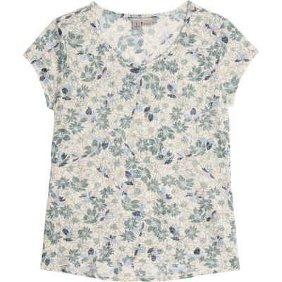 Royal Robbins Дамска тениска Royal Robbins Women's Featherweight Slub Tee T-shirt - Chalk Marigold Pt - размер XS (916-4583-0511)