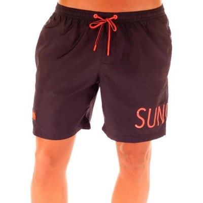 Sundek Бански гащета Sundek Ari Elastic Waist swimming shorts - Purple (Black)