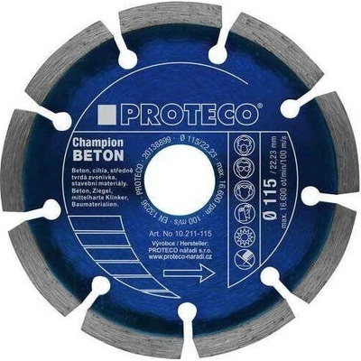 Proteco Diamantový kotouč 230 mm 10.211-230