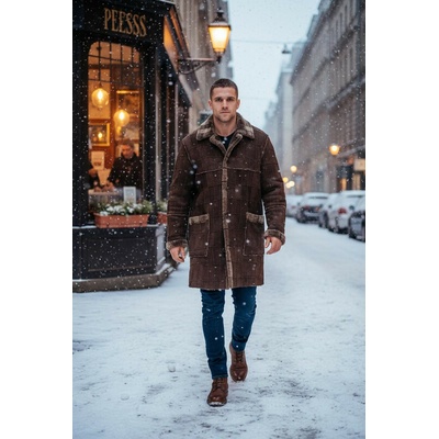 Pánský kožich z pravé kůže – Zbozi.Blesk.cz