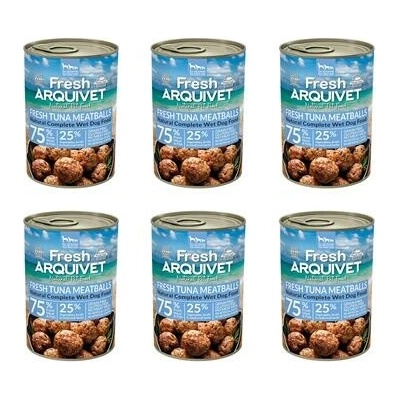 Arquivet Fresh mäsové guľky s tuniakom tekvicou a špenátom 6x400 g