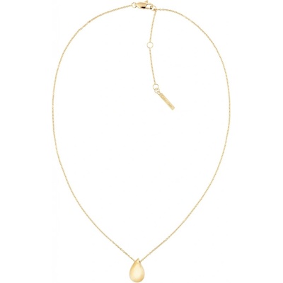Calvin Klein Elegantní pozlacený z oceli sculptured drops 35000084