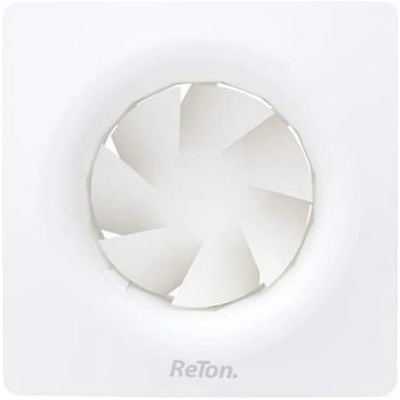 ReTon Вентилатор Silent B ф100мм, цвят Бял, 83м3/ч, 5.2W, 25dB, комплект с клапа - V197530 (V197530)