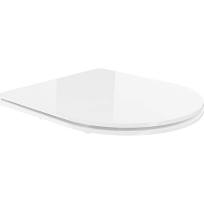 Mexen седалка бавно падаща slim, дуропласт, бял гланц - 39224000 (39224000)