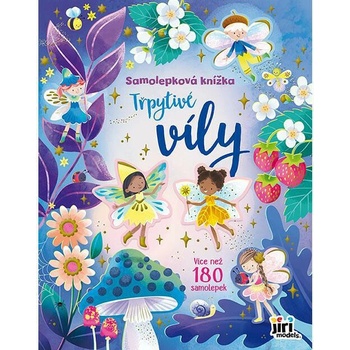 Jiri Models Třpytivé víly Samolepková knížka