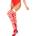 Коледни чорапи, червени и бели ленти - Kissmas Stockings L/XL (OBSES01951)