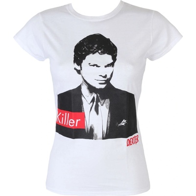 HYBRIS дамска тениска Dexter - Killer - White - HYBRIS - CBS-5-DXT004-H50-14